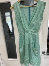 Size 8 Dress Aqua Blue /green