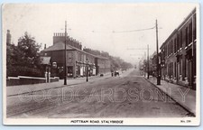 Stalybridge Mottram road Manchester Lancashire Real Photo Postcard m98