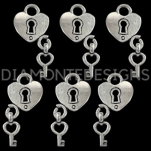 Pcs tibetan silver - pcs, heart