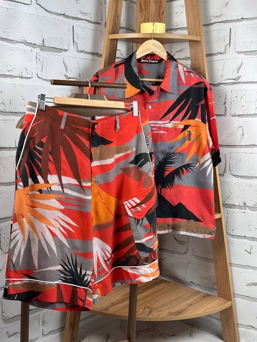 Palm angels hawaiian silk - angels,