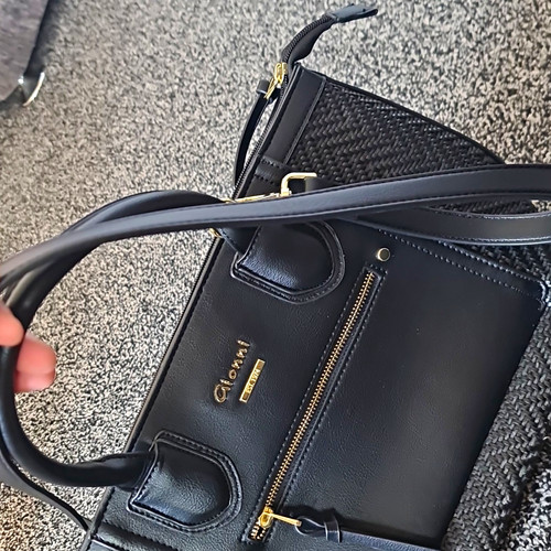 Gionni black faux - gionni, leather