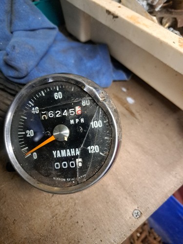 Yamaha rd125 speedometer ds7 - yamaha,