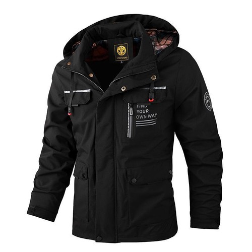 Men hooded tactical coat - tactical,