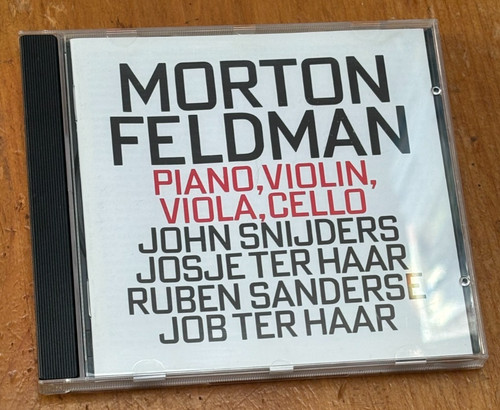 Morton feldman piano - -,