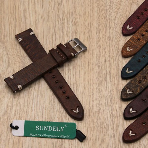 Genuine leather watch strap - genuine,