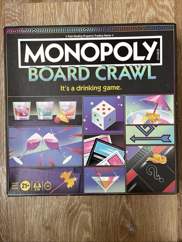 Monopoly board crawl - monopoly, a