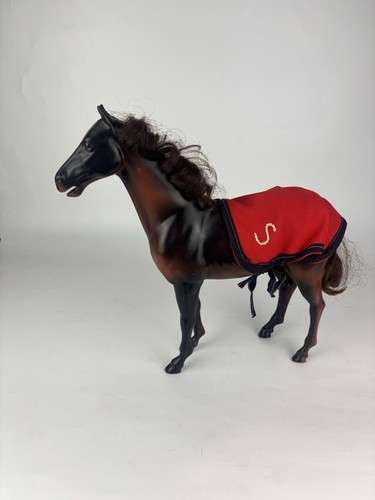 Vintage sindy brown horse foal - brown,