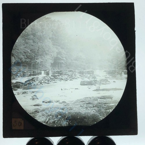 Small rocky waterfalls - , &