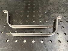 2x Rear Tub Wing Support Stays Brackets for Land Rover Defender 90 * STAINLESS *