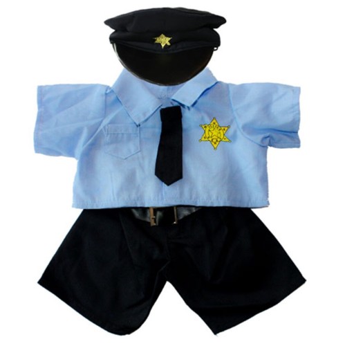 Policeman suit teddy mountain - suit,