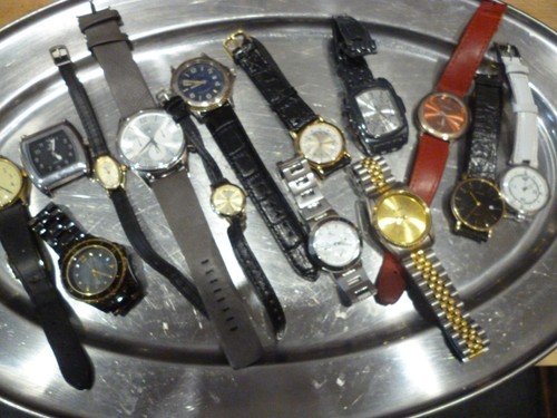Job lot wristwatches - lot,