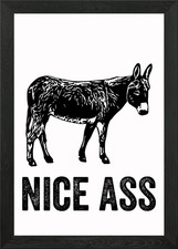 NICE ASS 04 Framed Wall Art