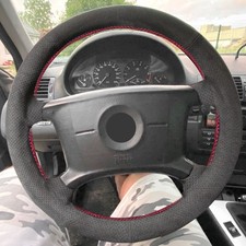 Car Suede Leather Steering