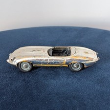 Vintage 1960s Corgi Toys 312 E Type Jaguar Competition Model Diecast Sports Car