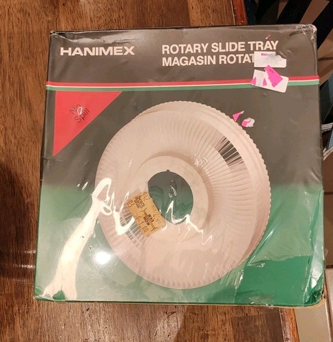 Hanimex rotary slide projector - hanimex,