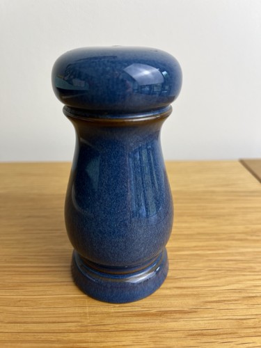 Denby boston blue salt shaker - salt,