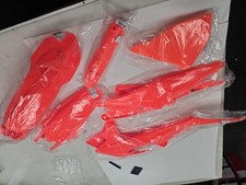 FLURO ORANGE Rtech Plastic Kit KTM 2019 - 2022 SX / F or 2020 - 23 EXC. NO Plate