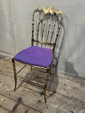 Mid Century Brass Chiavari