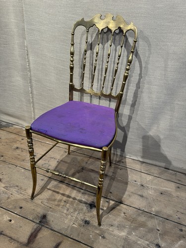 Mid century brass chiavari - brass,