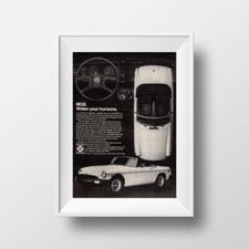 Vintage 1970s MGB Ad | Classic