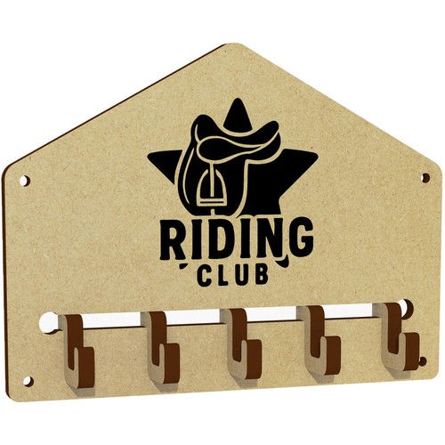 Riding club saddle emblem - club, emblem'