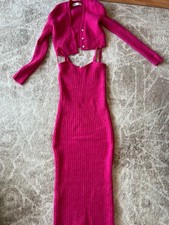 ZARA Co-ord pink dress and
