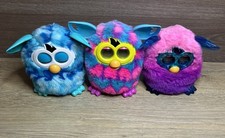 3x Hasbro Furby Blue Waves 