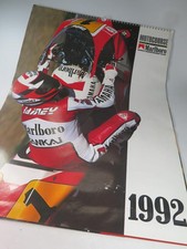 MOTOCOURSE 500cc MOTORCYCLE Calendar 1992 Marlboro Yamaha World Championship