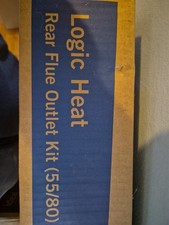 Ideal Logic Heat Only Rear Flue Outlet Kit for 55/80 Flue Terminal  205990