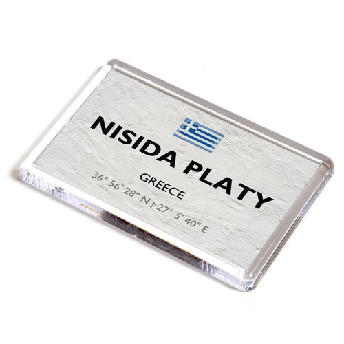 Fridge magnet nisida platy - -,