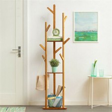 Wooden coat hat hanger - hat,