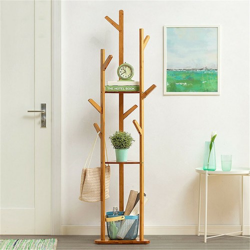 Wooden coat hat hanger - hat,