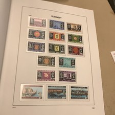 Guernsey Mint Stamp Collection From 1969  ALBUM NOTINCLUDED More stampsthanshown
