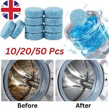 10/20/50Pcs Washing Machine Cleaner White Count Powder Tablets Fresh Washing
