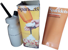 Vintage Retro BOC SPARKLETS Cream Whipper in White – Boxed,  VGC (no bulb)