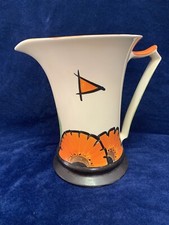 Beautiful 1930s Art Deco Myott Floral Flowers Doric Vase Pattern H8287 7" High