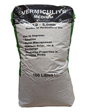 Vermiculite Grade horticulture Hydroponics Grow Media Medium 5L 10L 25L 50L 100L