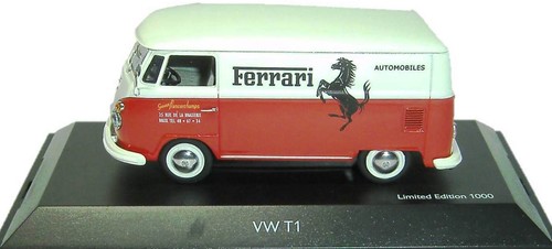 Rare schuco van ferrari - van,