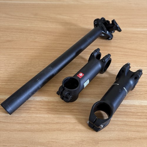 Bike seat post with clamp - with,