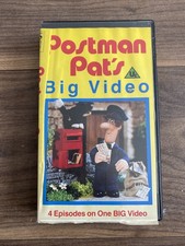 Very Rare Postman Pat’s Big Video VHS Video Tape 1996