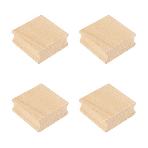 50x50mm wooden stamp block - stamp, block,