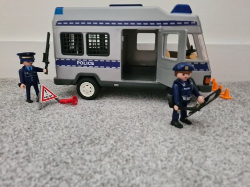 Playmobil police van with
