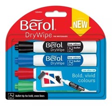 Berol Dry Wipe Whiteboard Pens