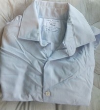 John Francomb TM Lewin Suuper Fitted Shirt Long sleeved 16" Light blue