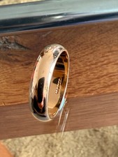Man's Wedding Ring 18ct Gold