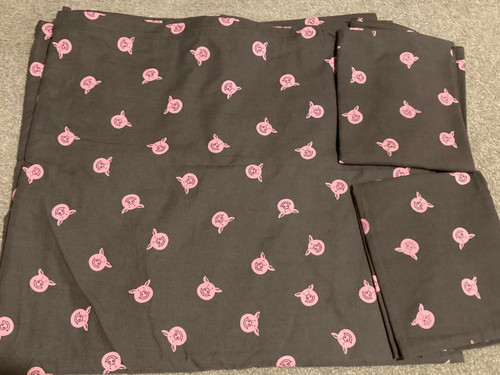 Percy pig double duvet set - pig,