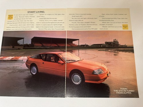 Original renault alpine gta - original,