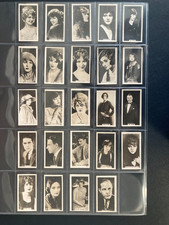 cigarette cards cinema stars