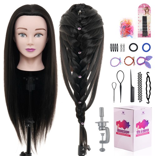 Real human hair - 50%,