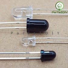 IR LED 3mm and 5mm Infrared Emitter/Receiver Photosensitive Diode Launch Tube
